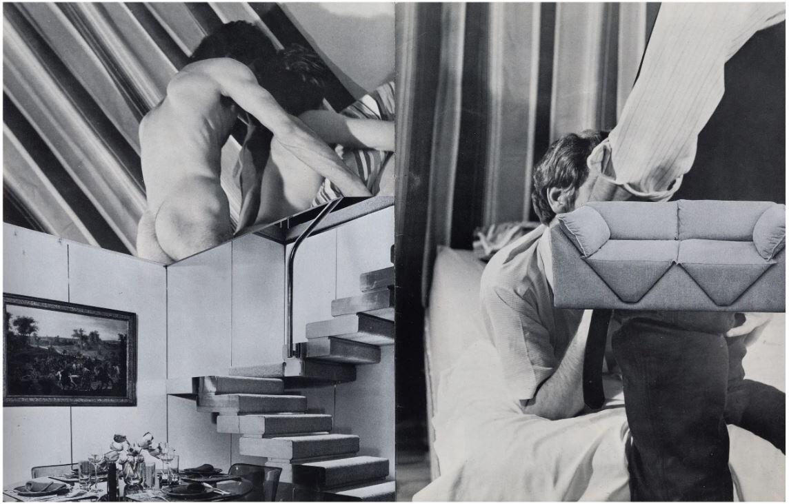 Schwarz-Wei&szlig;-Collage von Linder