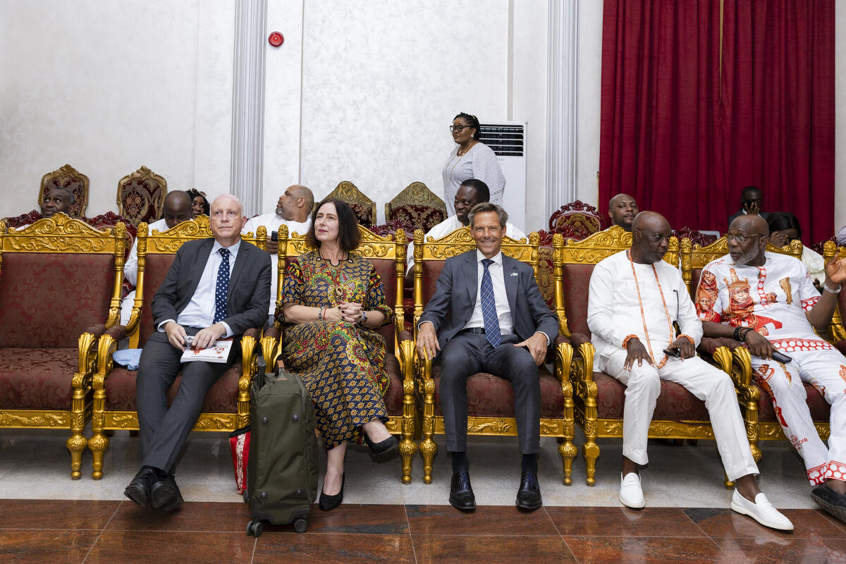 Beatrice von Bormann in Nigeria