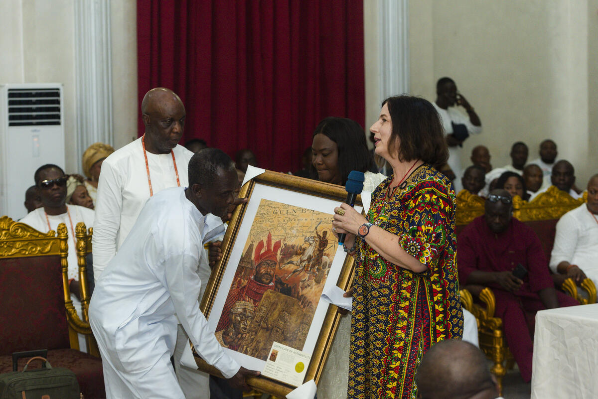Beatrice von Bormann in Nigeria